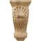Ekena Millwork 4 1/2"W x 5"D x 10"H Medium Shell Corbel, Cherry CORW04X05X10SHCH - alternate 3